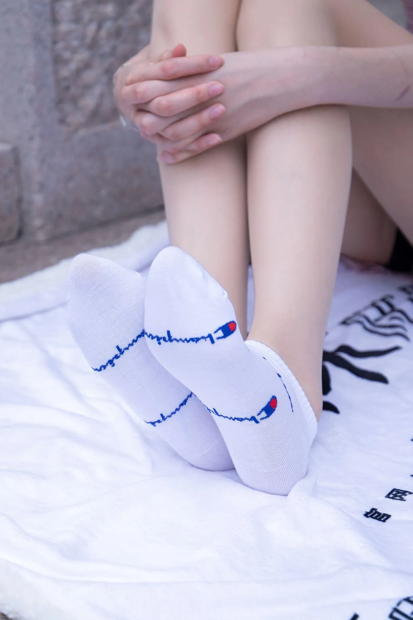 [BoBoSocks袜啵啵]NO.001 小甜豆-帆布鞋、白棉袜、肉丝 [138P]插图3